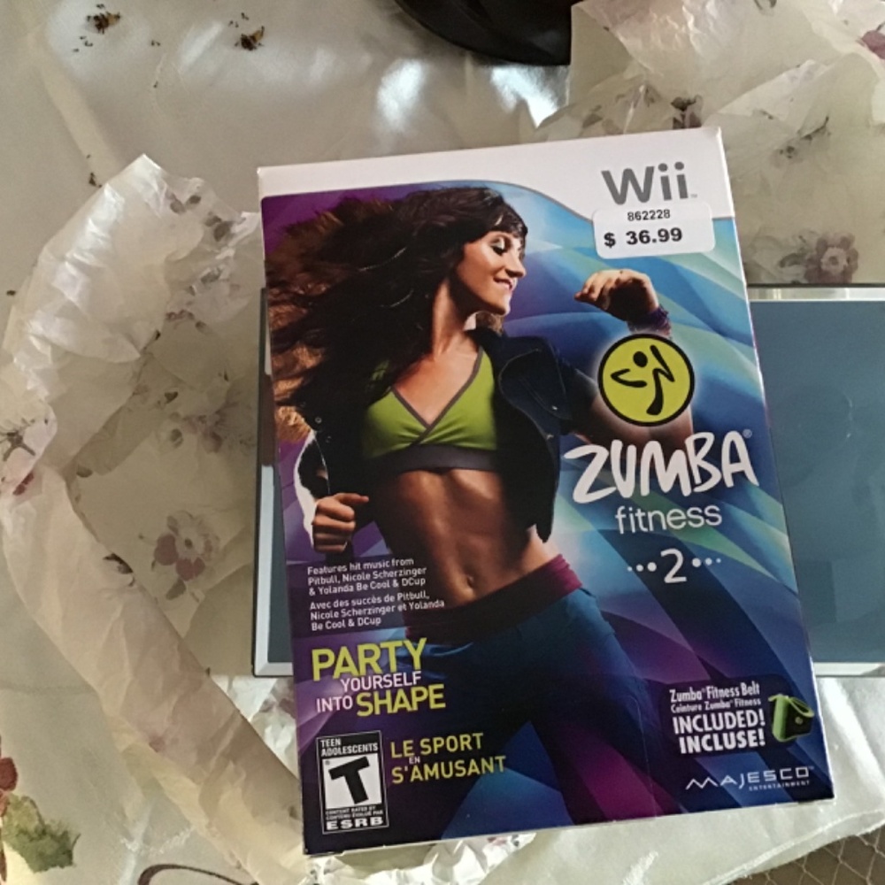 WII Zumba disc - Picture 4 of 4